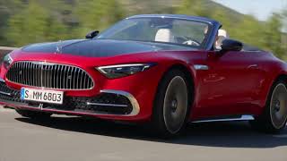 Mercedes-Maybach SL 680 Monogram Series “Red Ambience” - Driving Video