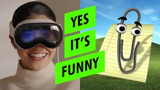 Apple iClutter Pro - an honest commercial (Vision Pro parody)