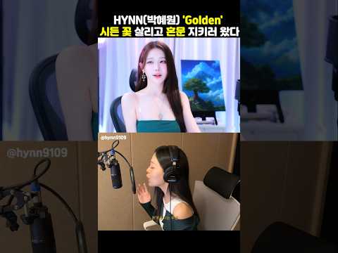 시든 꽃 살리고 혼문 지키러 왔다. HYNN(박혜원) 'Golden' COVER HUNTR/X