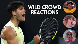 Carlos Alcaraz Shots That Made Crowd Go Crazy | Wild Reactions (HD)