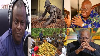 Dawuro sh0cks Cocoa farmers , this is the data between npp and ndc on Cocoa price increment as he ..