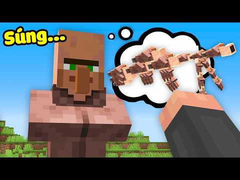 Minecraft nhưng Mob Nghĩ Gì, Được Đó