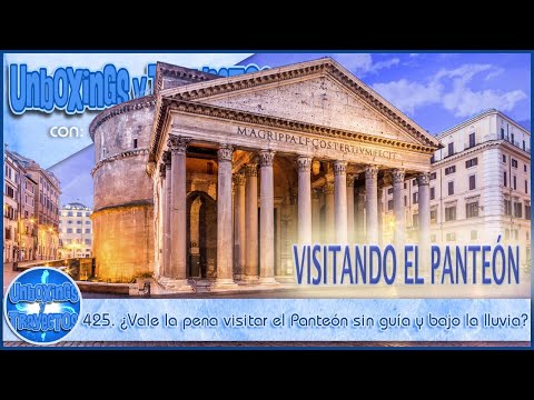 425. ¿Vale la pena visitar el Panteón de Roma sin guía y bajo la lluvia? 🌧️🇮🇹