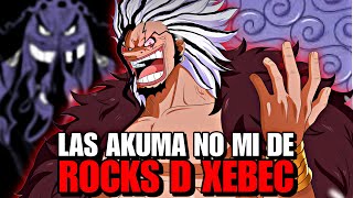 ¡¡EL PODER DE ROCKS D. XEBEC!! LAS DOS AKUMA NO MI - One Piece Rincón del Nakama