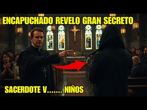 ENCAPUCHADO REVELO UN SECRETO IMPERDONABLE DEL SACERDOTE