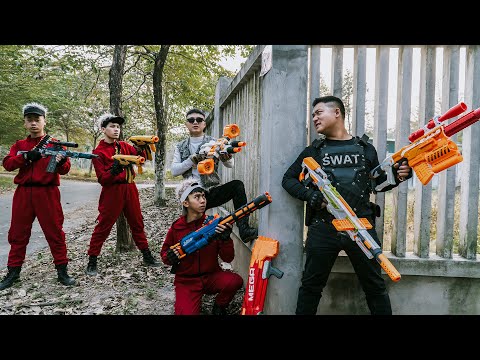 LTT Nerf War : SEAL X Team uses Nerf guns to fight the World's Dangerous Criminal Dr. Lee's