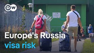 YouTube video thumbnail: Are Russian Soldiers Sneaking Into the EU on Tourist Visas?