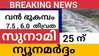 ആഗസ്റ്റ് 25ന് വീണ്ടും ന്യൂനമർദ്ദം #heavyrain 