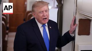 YouTube video thumbnail: Trump Says Gulf Leaders Influenced Decision to Hold off on Iran Strikes