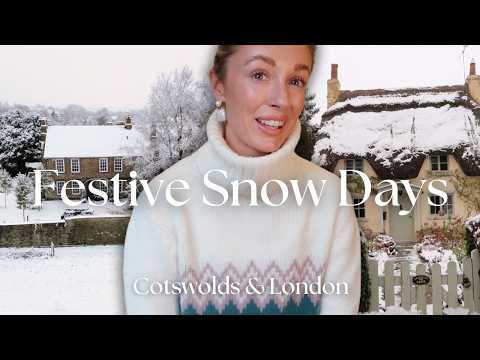 Cotswolds Cosy Snow Day! โ๏ธ THE VLOGMAS PREQUEL - Hearty Chicken Bone Broth & Winter Wonderland!