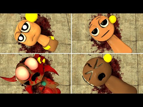 TORTURE ALL NEW BROWN DOOR SPRUNKI IN GARRY'S MOD