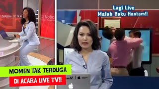 Lagi Live Malah Baku Hantam..!! Deretan Kejadian Tak Terduga Dalam Acara LIVE TV - Pt.8