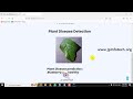 Plant Disease Detection Project Overview