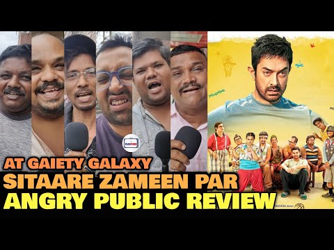 Sitaare Zameen Par ANGRY PUBLIC REVIEW At Gaiety Galaxy | Aamir Khan, Genelia Deshmukh