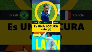 ¡QUE LOCURA esto en BRASIL vs FRANCIA!