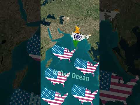 Indian Ocean #shorts #facts