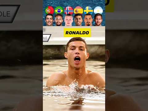 Football Players Funny Moments at Pool 💦💦