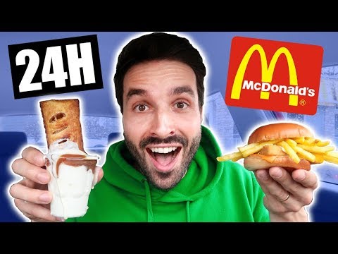 JE MANGE QU'AVEC DES FOOD HACKS MCDO PENDANT 24h
