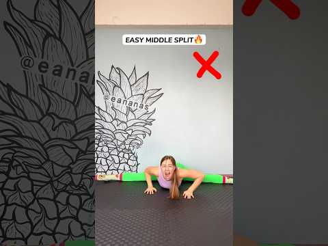 ❗️Don’t forget to Warm Up before doing this? #gymnast #flexibility #tutorial #howto #splits #wow