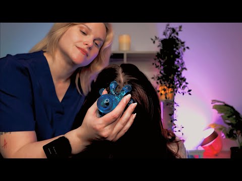 A Real Person ASMR Scalp Massage In 4K!