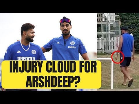 Is Arshdeep Singh injured? Visuals show a heavily taped left arm during Indian cricket team practice