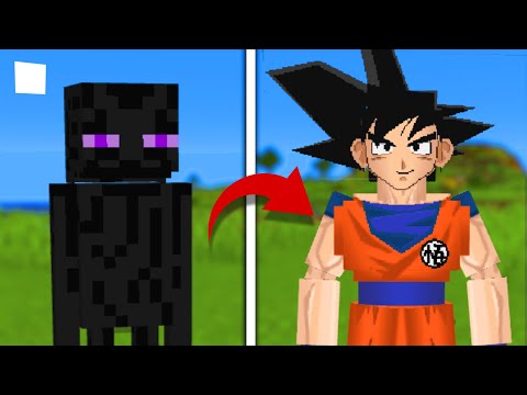 【マイクラ】モブを色んなアニメに作り直すマインクラフト