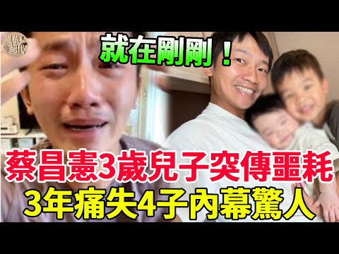 接連噩耗！蔡昌憲3歲兒子緊急送醫！3年失4子深夜淚崩揭內幕，妻子曝其特殊癖好太驚人#蔡昌憲 #于美人 #紅人榜 #風華絕代