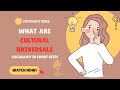 Cultural Universals and Their Impact