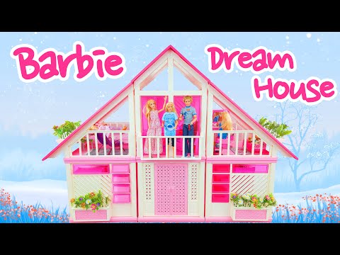 Barbie Dream House 1985 Unboxing / Doll house পুতুল ঘর rumah boneka منزل باربي बार्बी हाउस