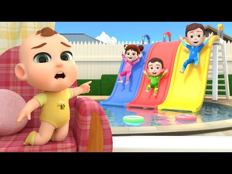 Me Too! Song👶🏊‍♀️ (Swimming Pool Version) +More Educational Nursery Rhymes & Kids Songs