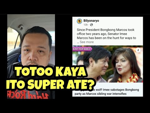 Si Sen Imee Marcos ba nag leak ng Duran Duran pic sa party ni PBBM?