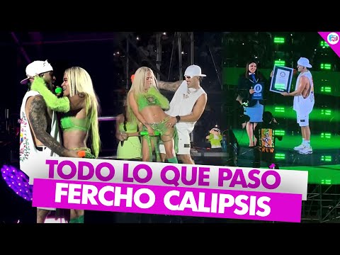 Feid y Karol G lo vuelven a hacer. Feid gana récord Guinness. Así fue el Fercho calipsis en Medellín