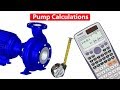 Pump Performance and Calculations