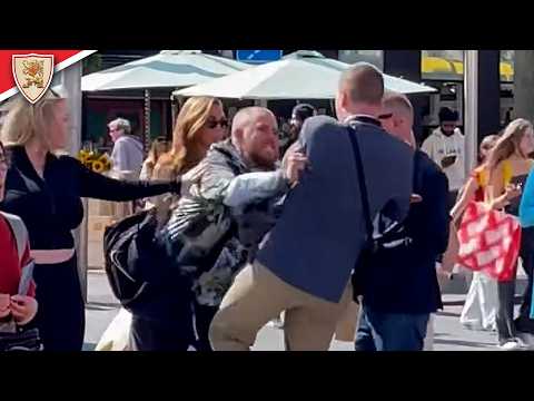 Man Rages Against Peaceful Pro-Life Prayer