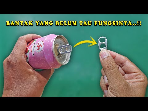 Pasti kalian baru tahu fungsinya !! Buruan cari kaleng bekas ini !!