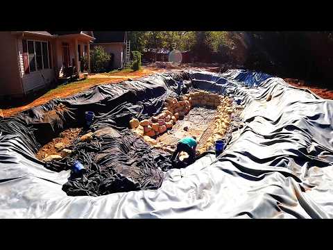 How One Man Built His Dream Swim Pond – Full Build Process by Mike of All Trades