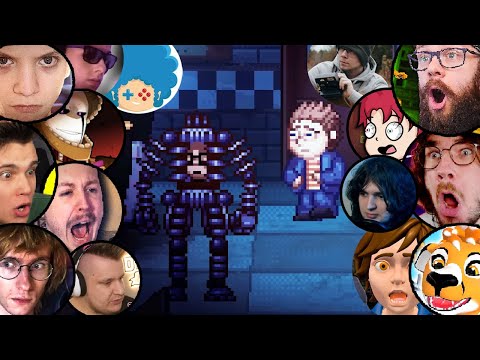 DZIECKO UWIĘZIONE w ENDOSZKIELECIE w FNAF Into The Pit REAKCJE YOUTUBERÓW