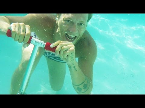 Underwater Scooter Tricks with Rocco Piazza!