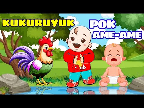 Lagu Kukuruyuk Viral - Pok Ame-Ame Cilukba Terbaru - Lagu Anak Anak