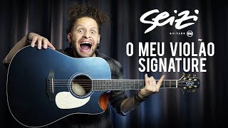 Violão Seizi Signature MARCELO CARVALHO | Akira Black Chameleon