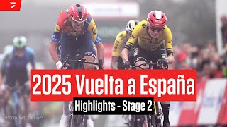 Vuelta España 2025 Stage 2 Highlights