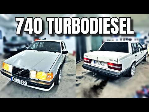 KÖPER MIN FÖRSTA VOLVO 740 MED EN TURBO DIESEL - [VLOGG #717]