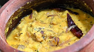 ഉണക്കമീനും പച്ചമാങ്ങയും ചേർന്നൊരു നാടൻ കറി| Dry fish raw mango curry
