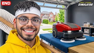 I Saved The World By Cleaning Carpets - Carpet Cleaning Simulator - The End 