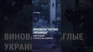 "Наглые украинцы": российская пропаганда нашла виновников протестов во Франции