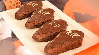¡Haz esta RECETA para HALLOWEEN!: Tumbas de CHOCOLATE