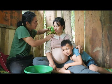worried about wife's health, busy earning money to prepare to take wife to give birth