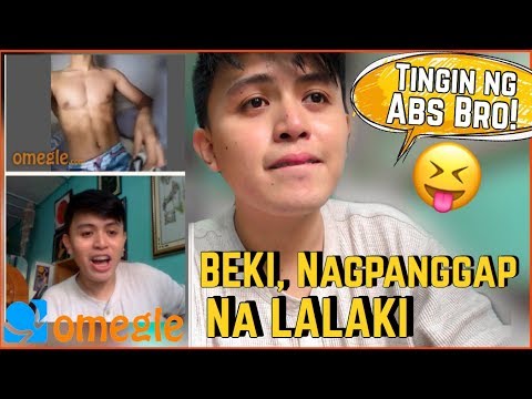 BEKI, NAGPANGGAP NA LALAKI SA OMEGLE! OMEGLE PRANK 😁 PART 1