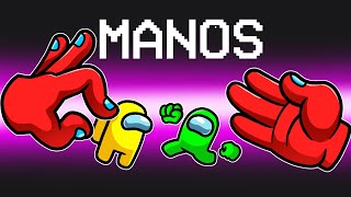 ¡Among Us PERO somos MANOS! 🔪✌🏻👌🏻🖐🏻 SILVIOGAMER en AMONG US PERO ⭐