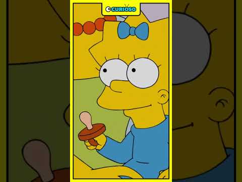 VOCÊ SABIA QUE SE A MAGGIE QUISER ELA PODE FALAR? - Os Simpsons #simpsons #maggie #maggiesimpson